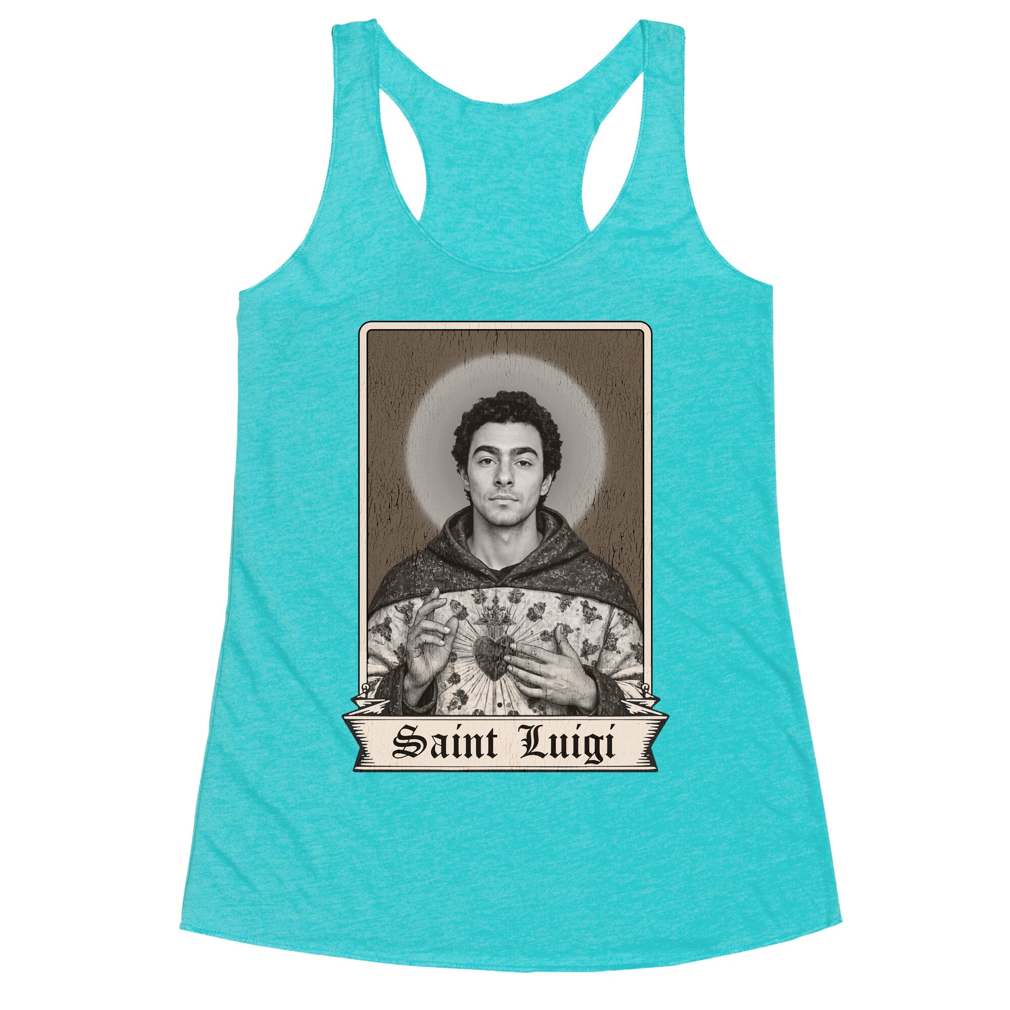 St Luigi Mangione Racerback Tank